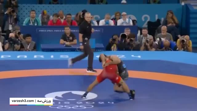 سعید اسماعیلی باغلبه بر رقیب اکراینی مدال طلای المپیک را از آن خود کرد