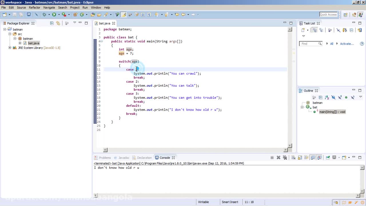 آموزش برنامه نویسی جاوا - قسمت (5)