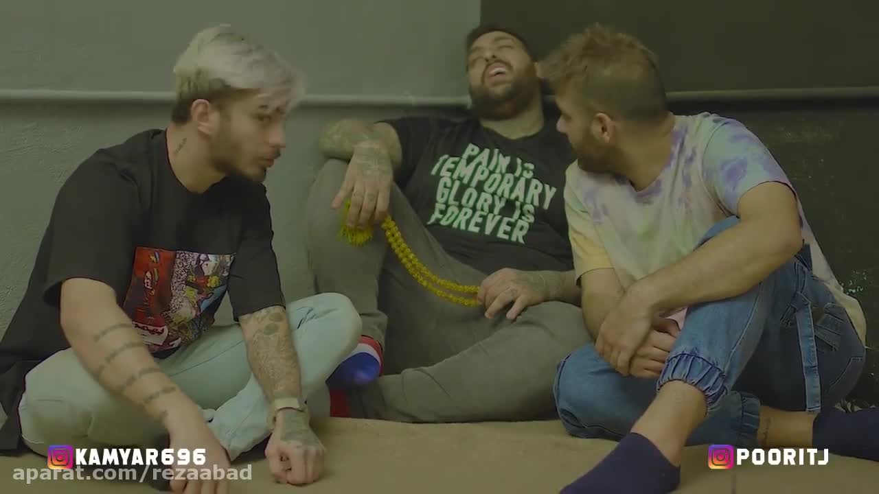 کلیپ خنده دار کامیار : جان سینا در ایران