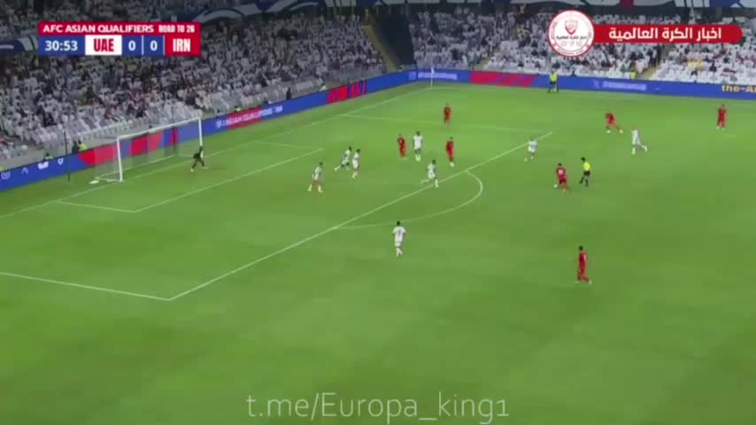   گل مهدی قایدی به امارات به دلیل آفساید مردود شد