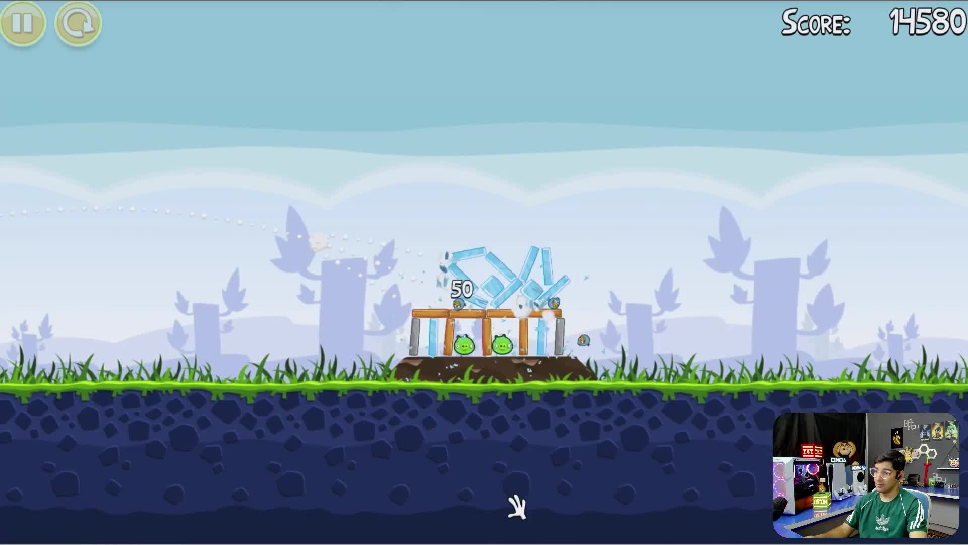 بازی انگری بردز Angry Birds با دوبله فارسی - تو این گیم نوبم یا چی؟ #2