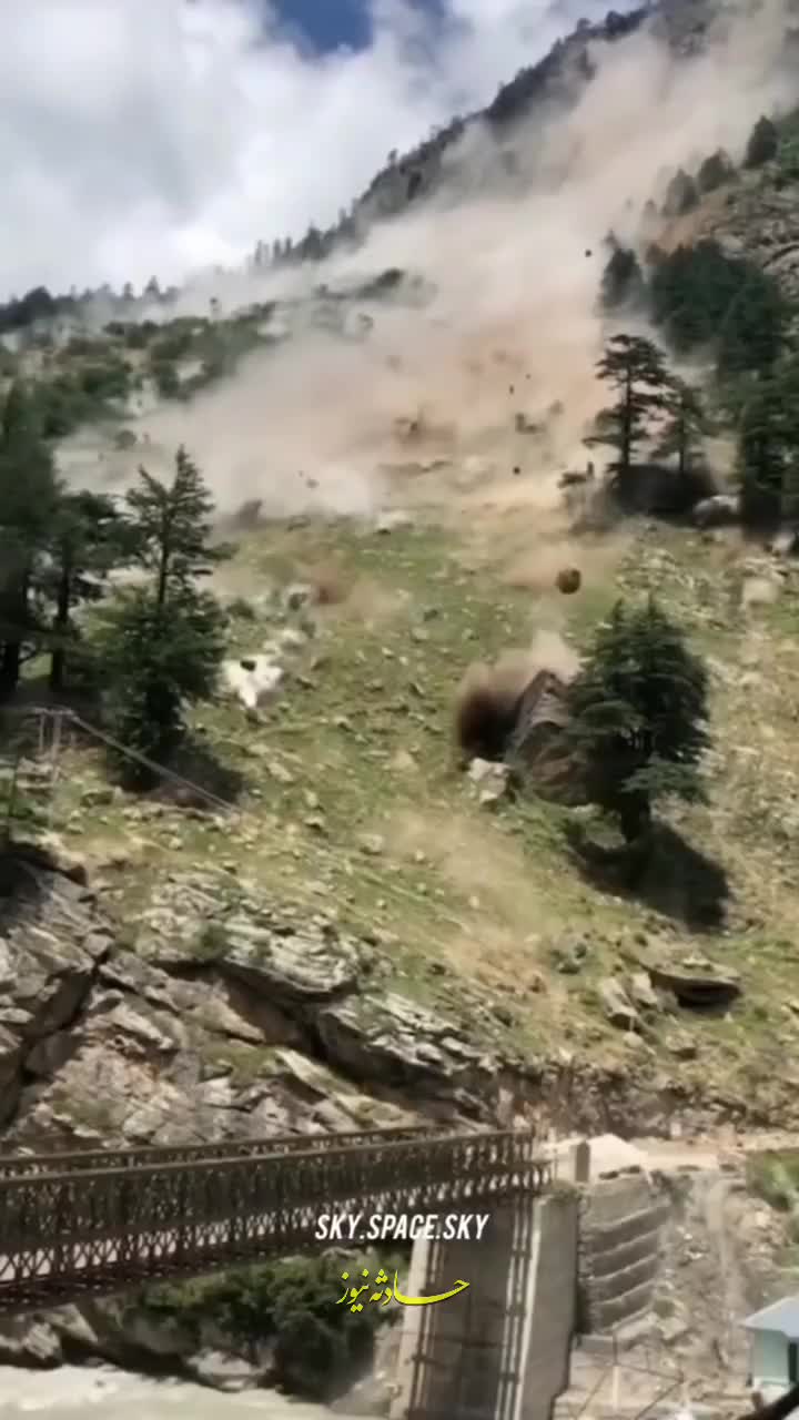   ویدیویی برای اثبات این حقیقت که سقوط سنگ از ارتفاعات چقدر می‌تواند خطرناک باشد!