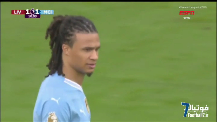 اشتباه مسلم ناتان آکه گل اول لیورپول به منچسترسیتی را رقم زد