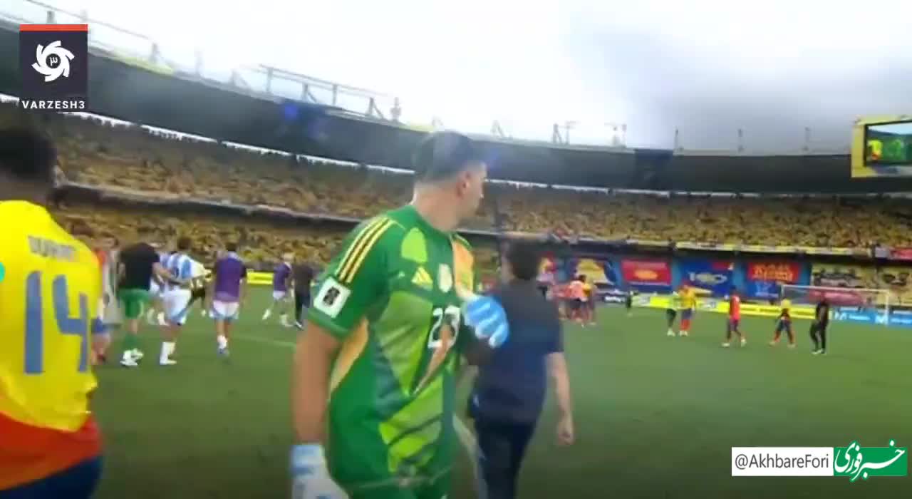   حرکت عجیب و دور از انتظار دروازه‌بان آرژانتین