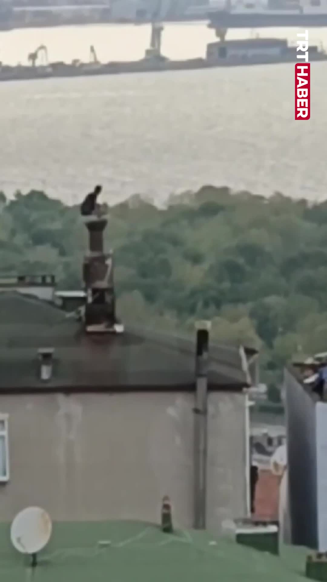   بدشانسی بزرگ محکوم فراری از زندان؛ گیر افتادن در دودکش یک خانه مسکونی!