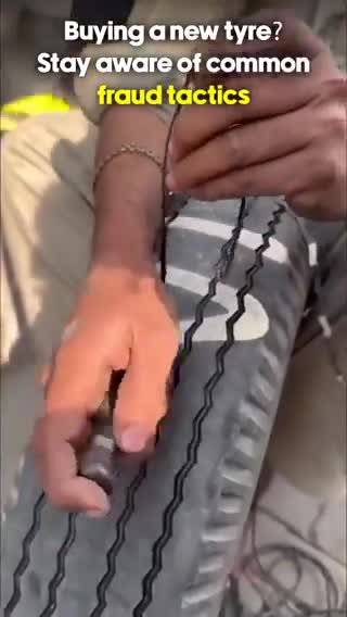    کلاهبرداری بزرگ در پاکستان؛ شیوه تبدیل لاستیک‌های فرسوده به لاستیک نو!