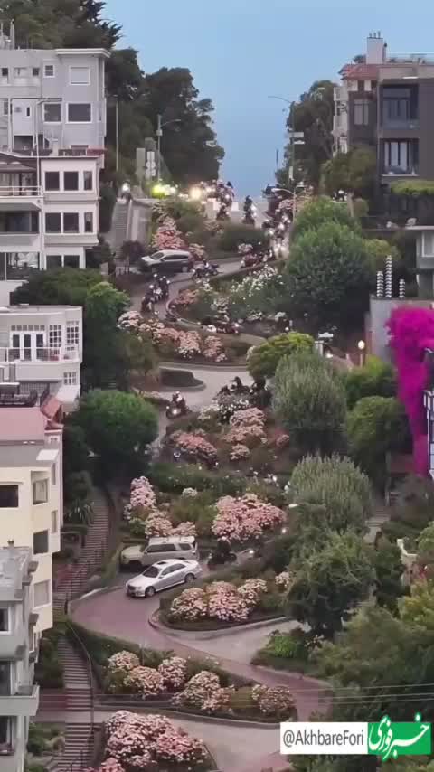   اینجا عجیب‌ترین خیابان دنیا است؛ تماشا کنید و لذت ببرید...