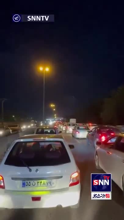   ترافیک شدید محدوده آزادراه رشت - قزوین در پایان آخرین تعطیلات پیش از شروع سال تحصیلی