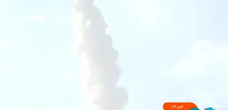   تصاویری تازه از پرتاب ماهواره چمران-۱