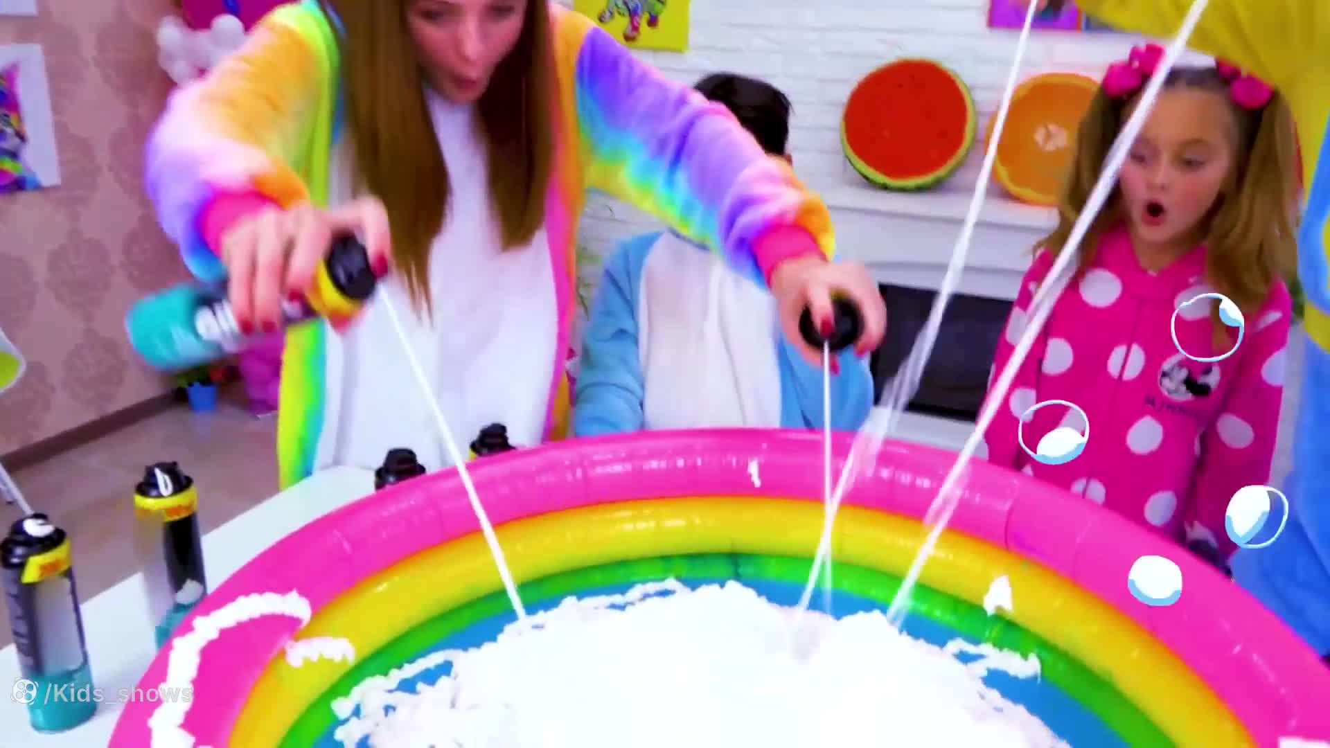 برنامه کودک ساشا جدید | اسلایم بازی هندوانه ای سرگرمی تفریحی