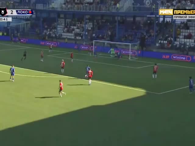   دبل سعید سحرخیزان در بازی اورنبورگ مقابل لوکوموتیو مسکو