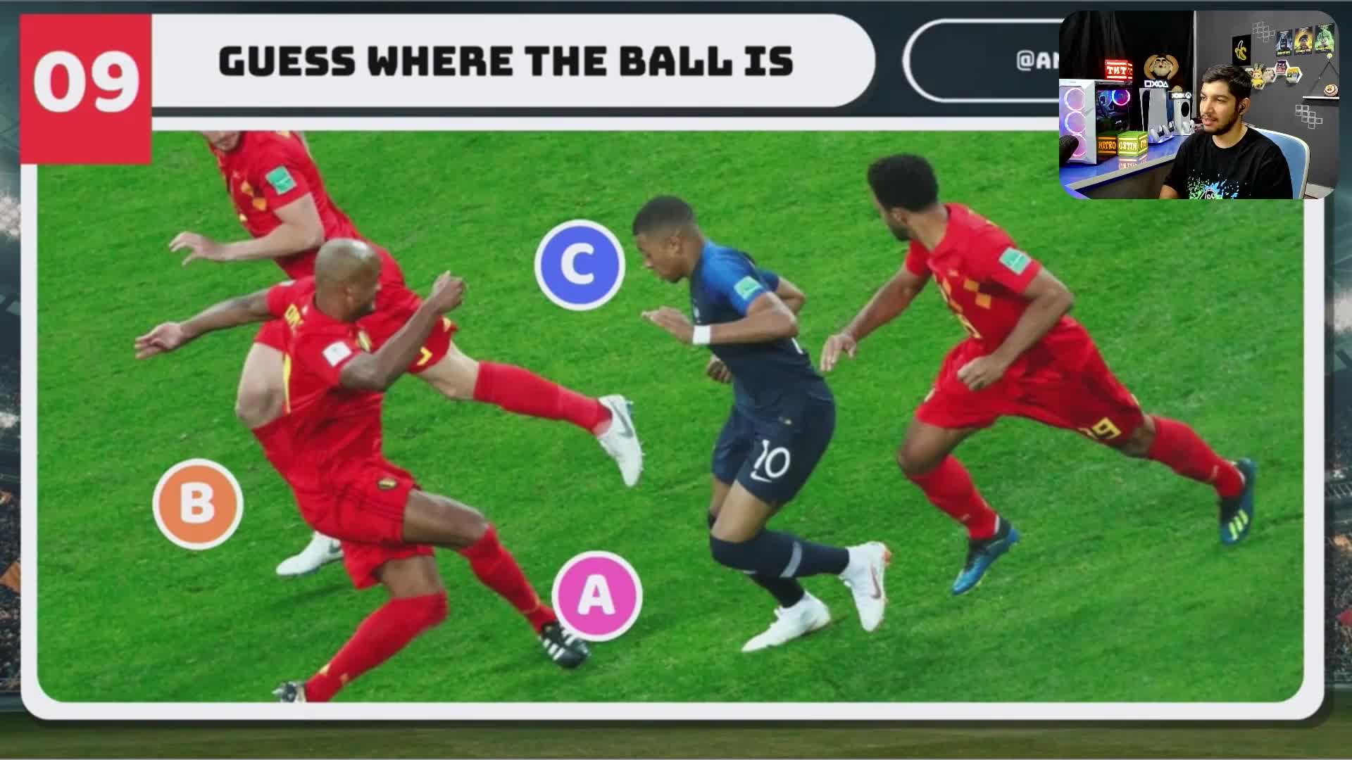 میتونی بگی توپ واقعی کجاست؟ حدس فوتبالی با هاژ وحید #2