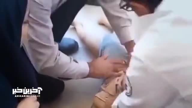   لحظه پر استرس نجات یک کودک توسط نیروهای اورژانس اصفهان