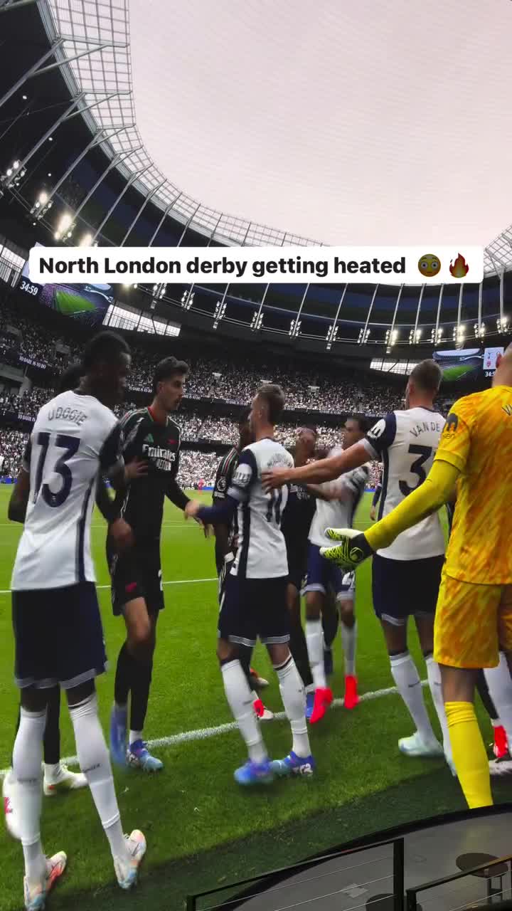   زاویه دید جالب تماشاگران آمریکایی از بازی آرسنال و تاتنهام