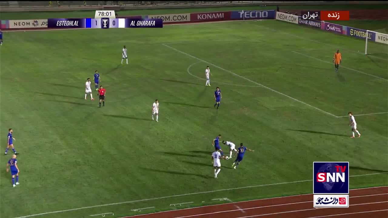   شاهکار رامین رضاییان؛ گل دوم استقلال به الغرافه