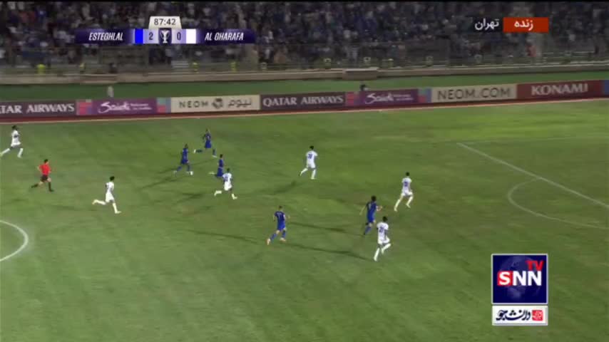   آتش‌بازی استقلال تمامی ندارد؛ گل سوم توسط آرش رضاوند