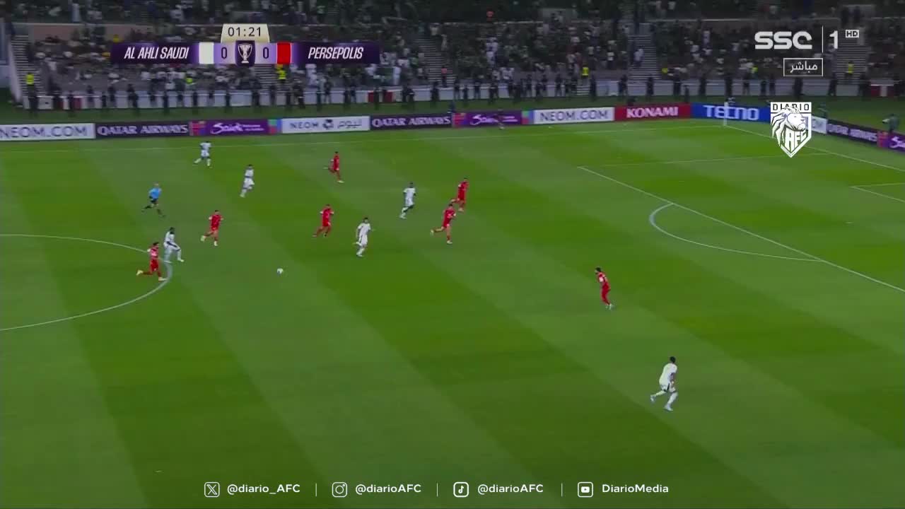   گل اول الاهلی به پرسپولیس توسط کسیه