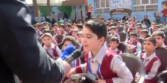   صحبت‌های بامزه کلاس‌اولی‌ها در روز اول مدرسه