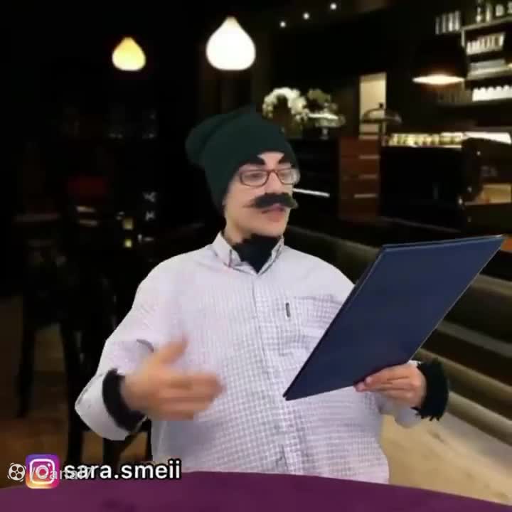 کلیپ خنده دار؛ کافی شاپ رفتن با خانواده | کلیپ طنز سارا سمائی