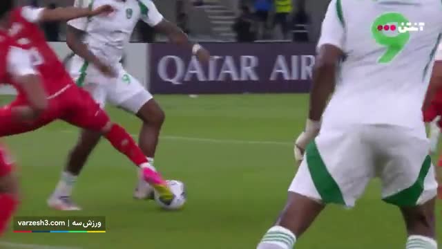 گل جنجالی الاهلی از روی خطای کنعانی و اعلام پنالتی در دقیقه 56