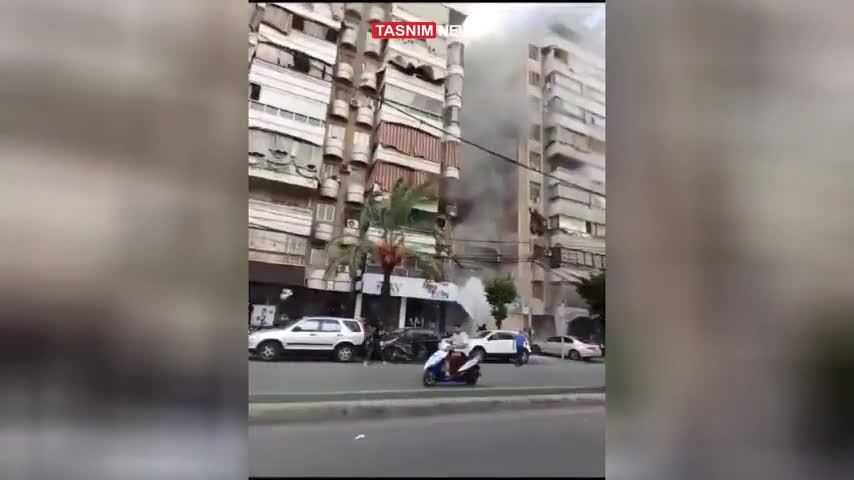   آتش‌سوزی در ۶۰ منزل و مراکز تجاری در لبنان