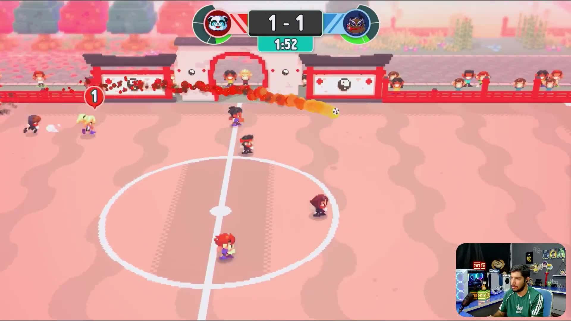 مسابقه با تیم نینجاهای قوی... بازی باحال داستان فوتبال روی ایکس باکس #17