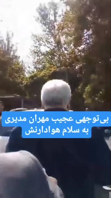   بی توجهی باورنکردنی مهران مدیری به سلام هوادارش