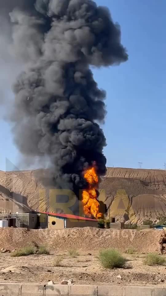   تصاویر تازه از انفجار شدید در شهرک صنعتی گرمسار