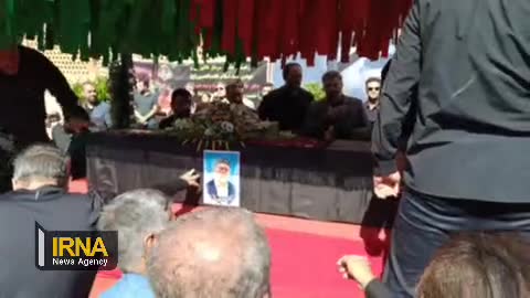   بدرقه و تشییع پیکر سردار رضا سراج معاون ارتباطات دبیرخانه شورای عالی امنیت ملی