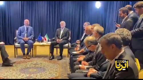   سومین دیدار پزشکیان در نیویورک؛ دیدار با رئیس شورای اروپا