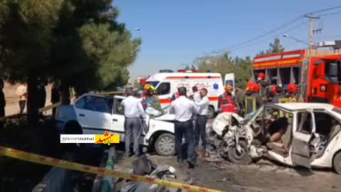   مرگ تلخ مادر و فرزندانش در تصادف سمند با سمند