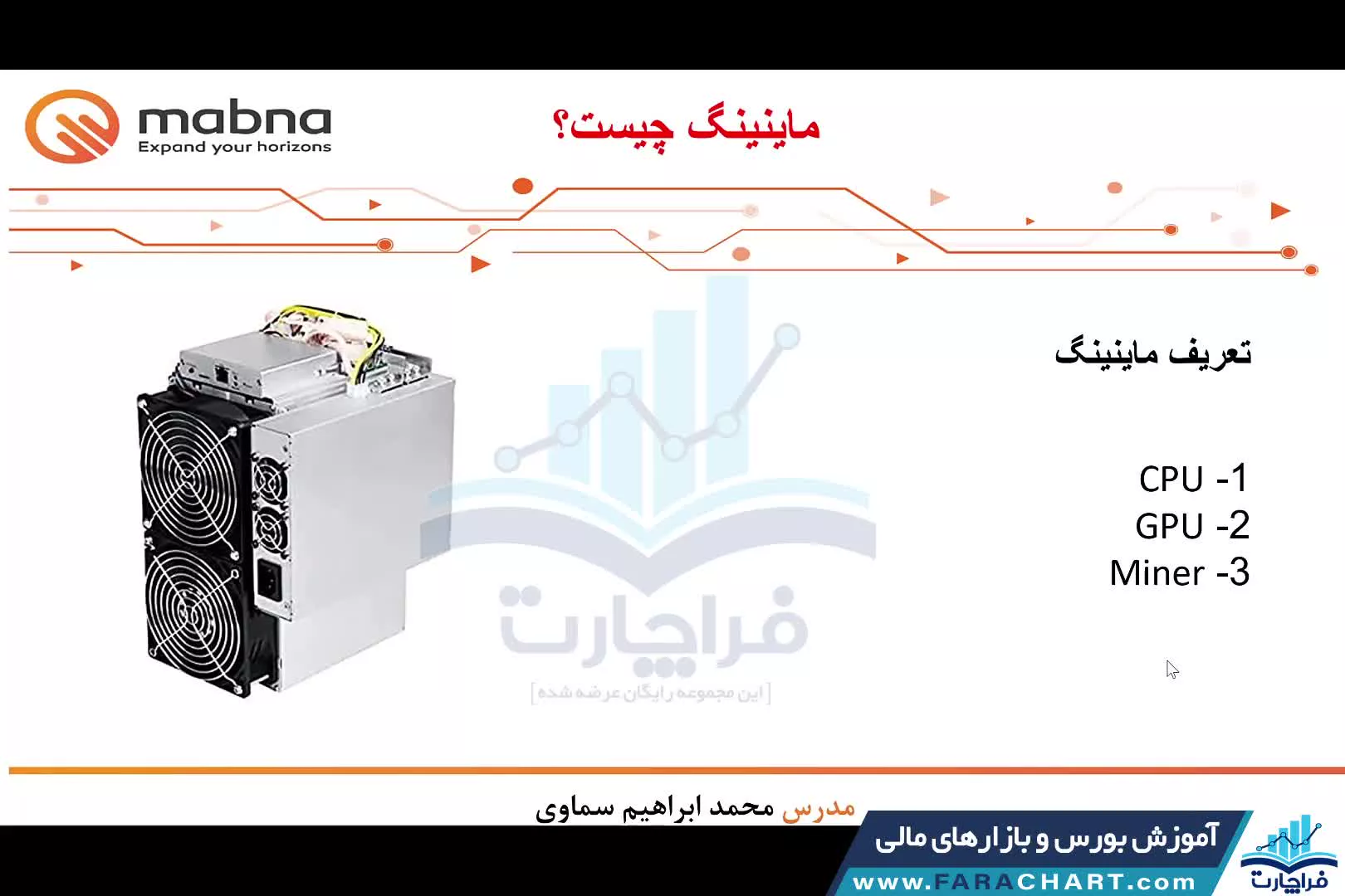 قسمت 13: مروری بر صنعت ماینینگ