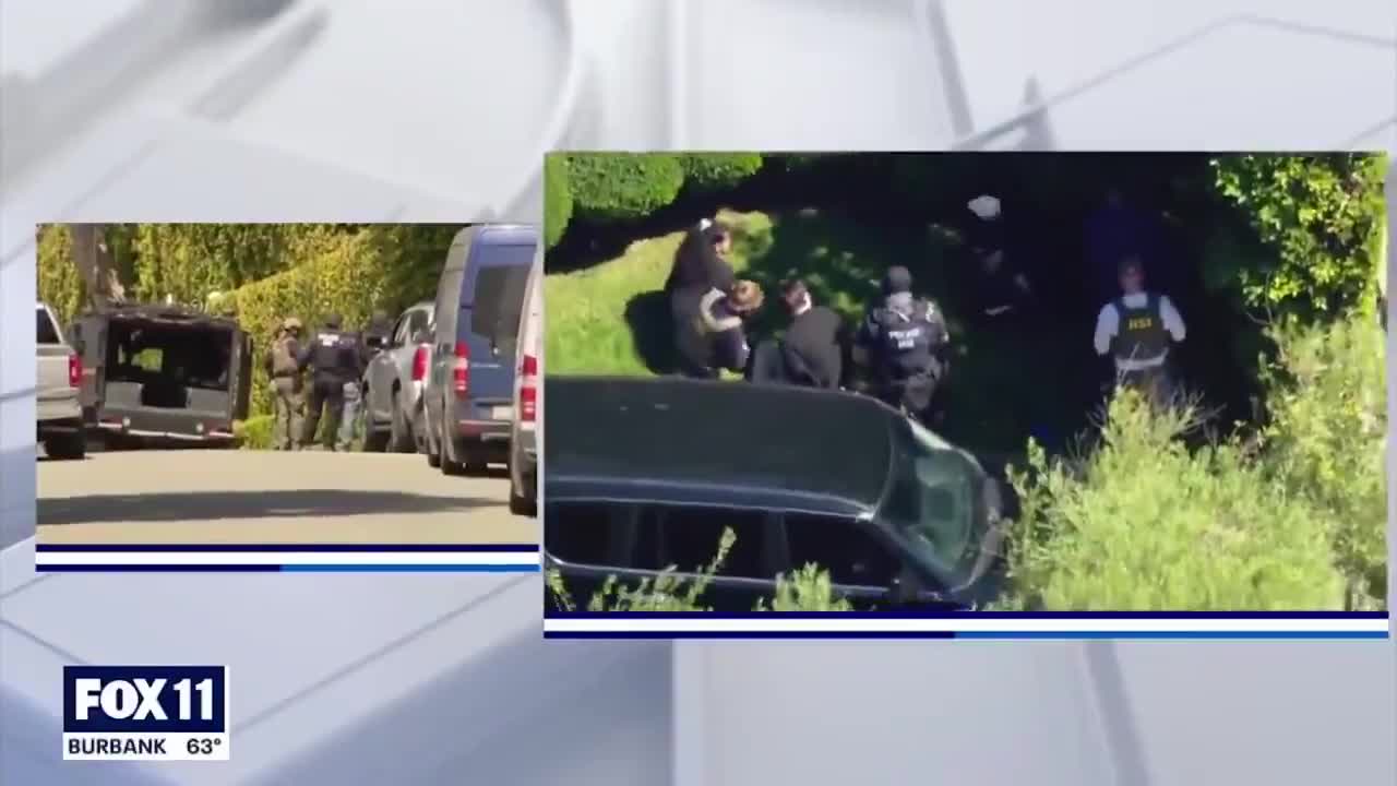   لحظه یورش و دستگیری آقای خواننده توسط نیروهای پلیس به جرم قاچاق انسان!