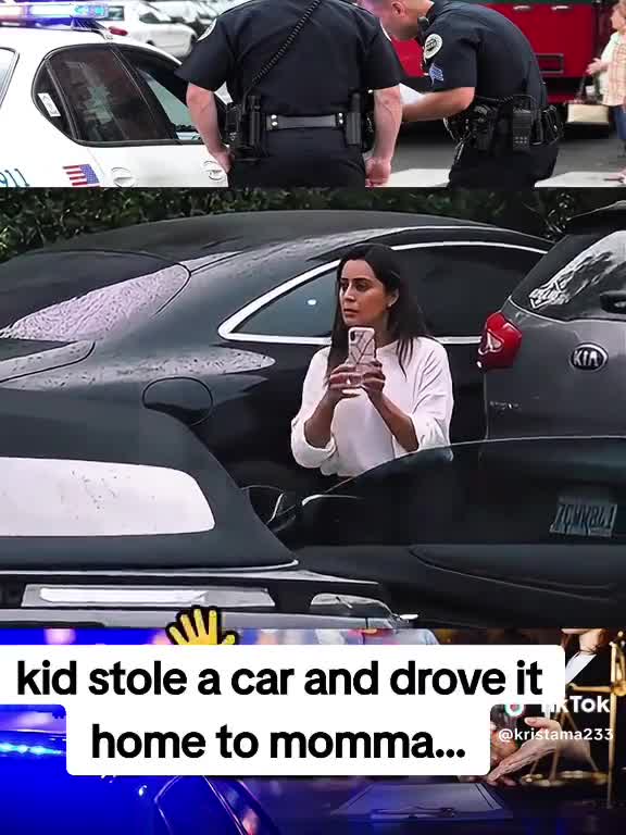   کمین پلیس با تفنگ‌های جنگی برای دختر ۱۹ ساله بعد از سرقت خودروی لوکس!