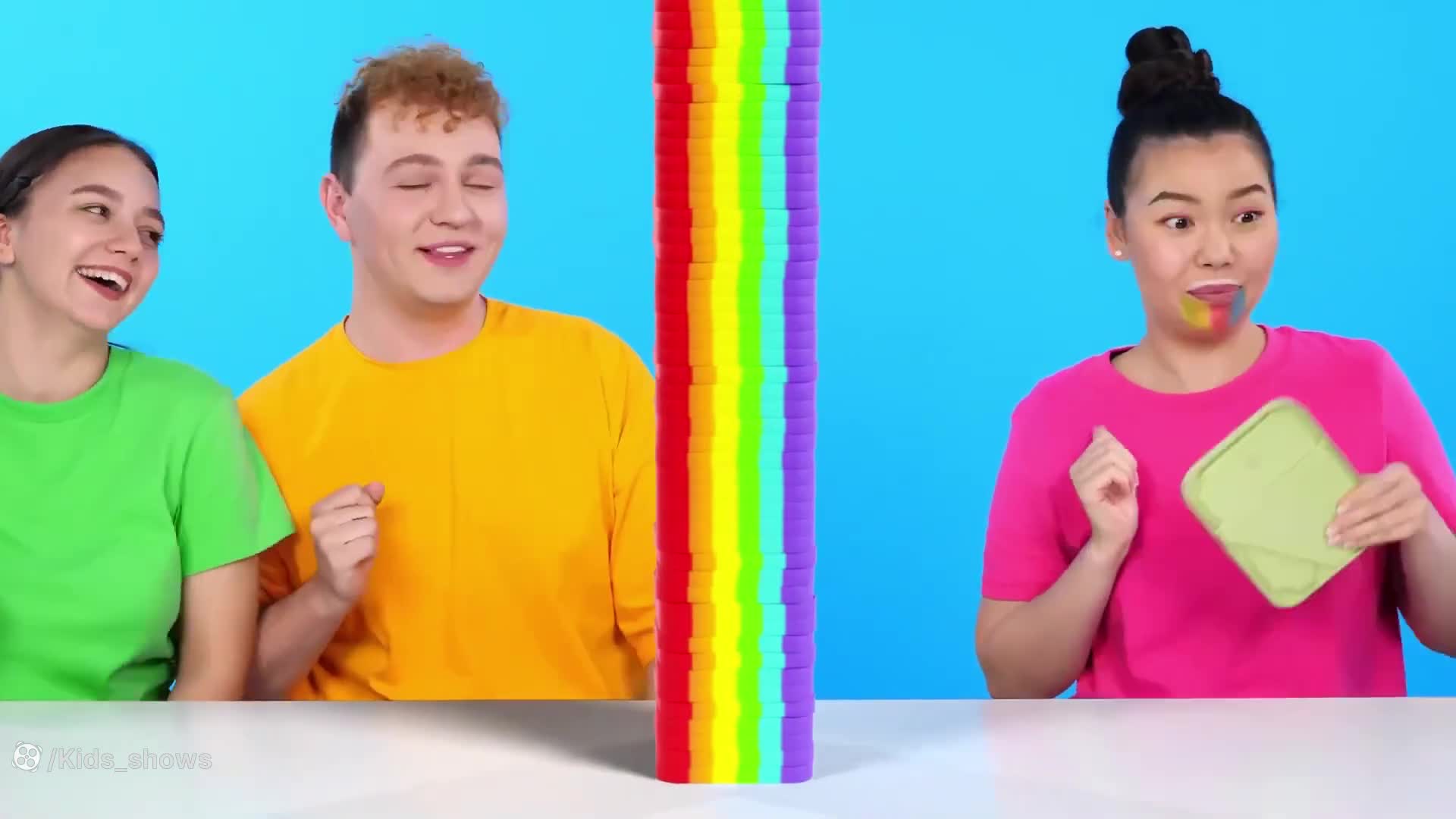 چالش موکبانگ موکاچو دونا: ژله رنگین کمانی