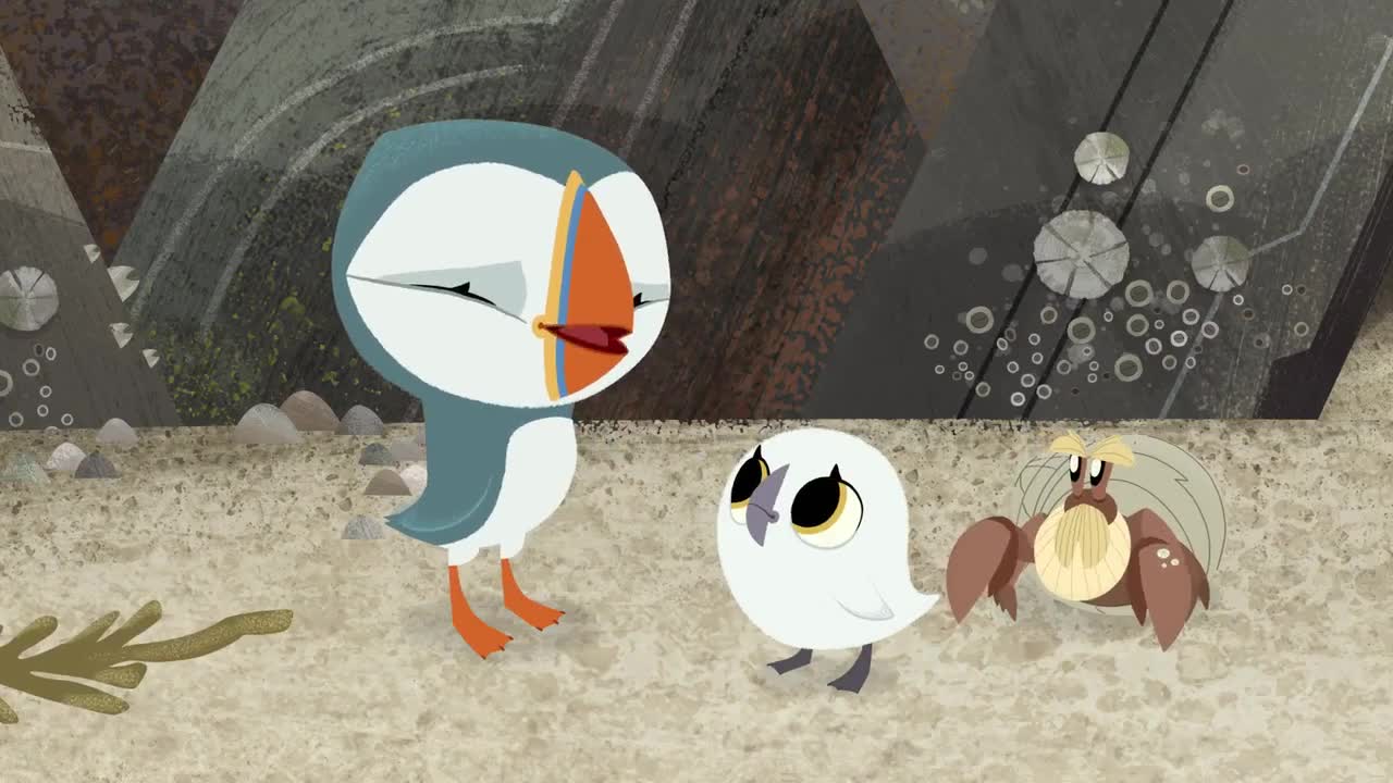 انیمیشن صخره پافین ها Puffin Rock - فصل 2 قسمت 6