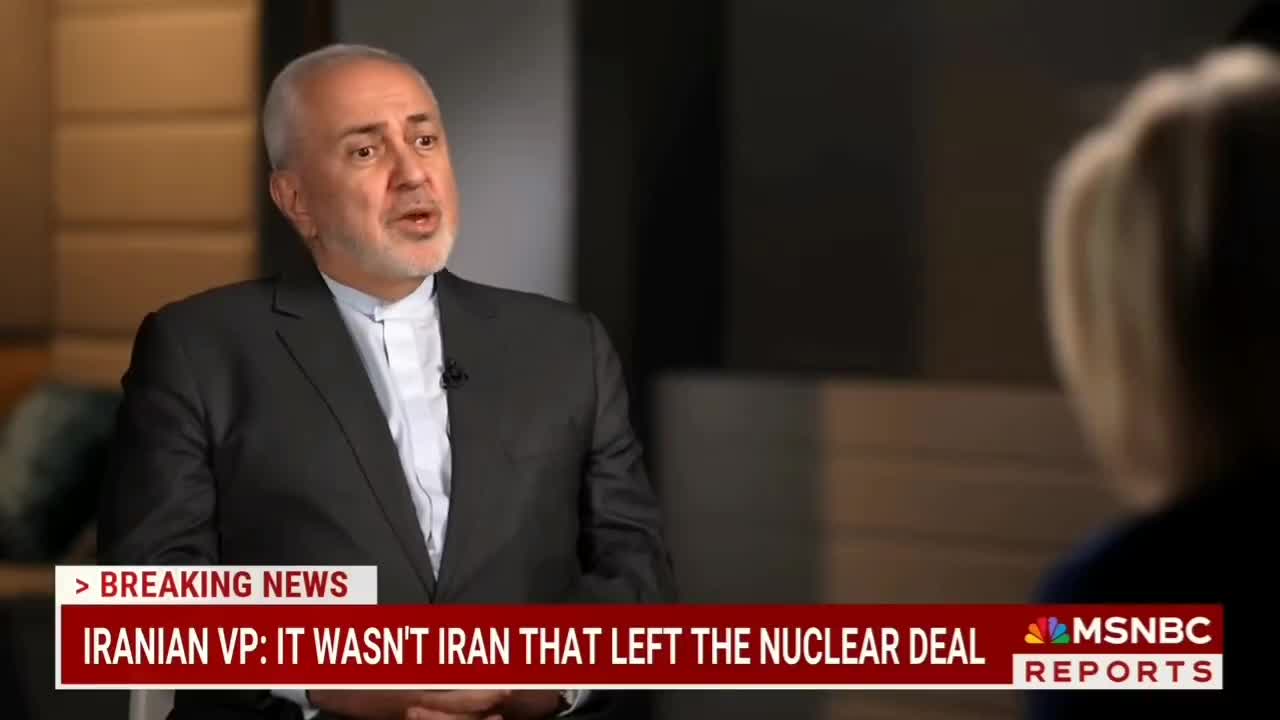   پاسخ جالب ظریف به سوال خبرنگار آمریکایی درباره مذاکره مجدد هسته‌ای: شما یک اسب را دو مرتبه نمی‌خرید...