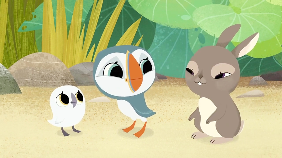 انیمیشن صخره پافین ها Puffin Rock - فصل 2 قسمت 11