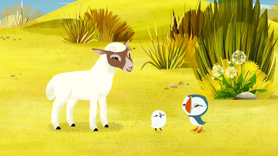 انیمیشن صخره پافین ها Puffin Rock - فصل 2 قسمت 10