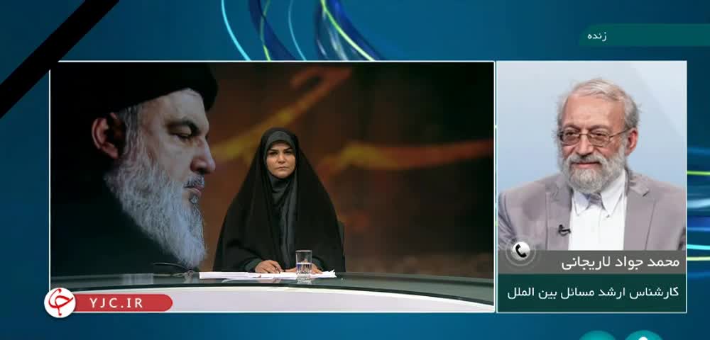   جواد لاریجانی روی آنتن زنده تلویزیون: ترور شهید نصرالله ناشی از نفوذ بود