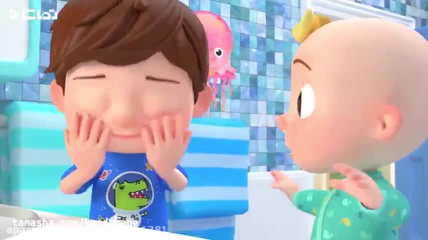 کارتون موزیکال کوکوملون جدید | انیمیشن کوموملون شاد: مسواک بزن