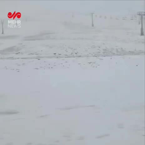   دلربایی برف پاییزی در تهران؛ این نقطه از پایتخت سفید پوش شد!