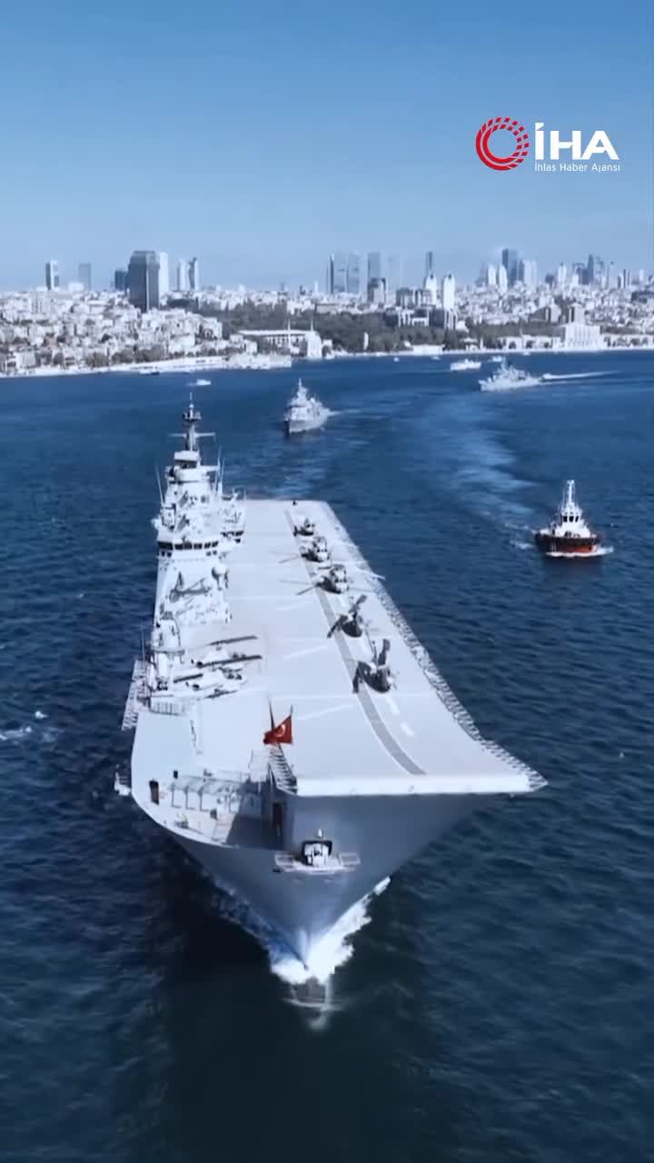   رونمایی نیروی دریایی ترکیه از ناو پیشرفته و جدید جنگی‌اش!
