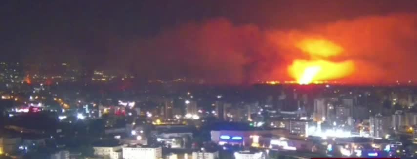   تصویر تازه از انفجار مهیبی دیگر در بیروت