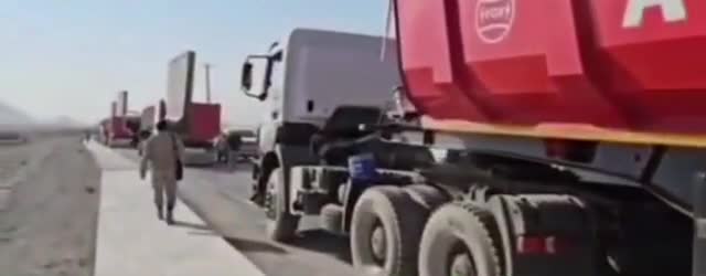   تصاویری تازه از  ساخت دیوار مرزی بین ایران و افغانستان