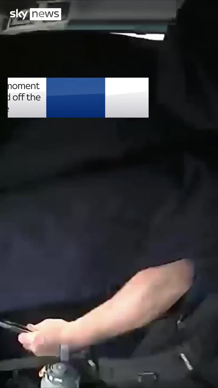   لحظه تصادف مرگبار یک کامیون با خودروی سواری از داخل کابین راننده؛ تلفن همراه عامل اصلی حادثه!