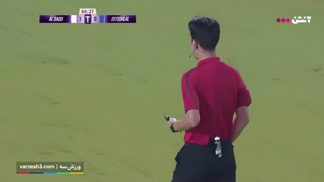 ویدیویی از لحظه خطای چشمی روی عفیف؛ اعلام پنالتی برای السد