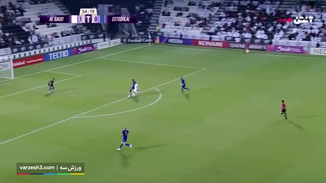 ویدیوی اشتباه سلیمی و نجات دروازه استقلال توسط حسینی