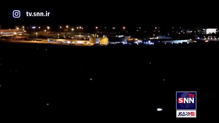   لحظه انفجار بمب در ضاحیه جنوبی لبنان