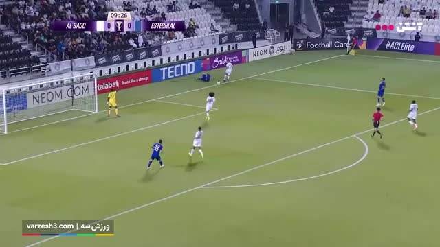 ویدیویی از صحنه مشکوک به پنالتی روی مهرداد برابر السد دقیقه 10